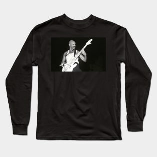 Tony Levin BW Photograph Long Sleeve T-Shirt